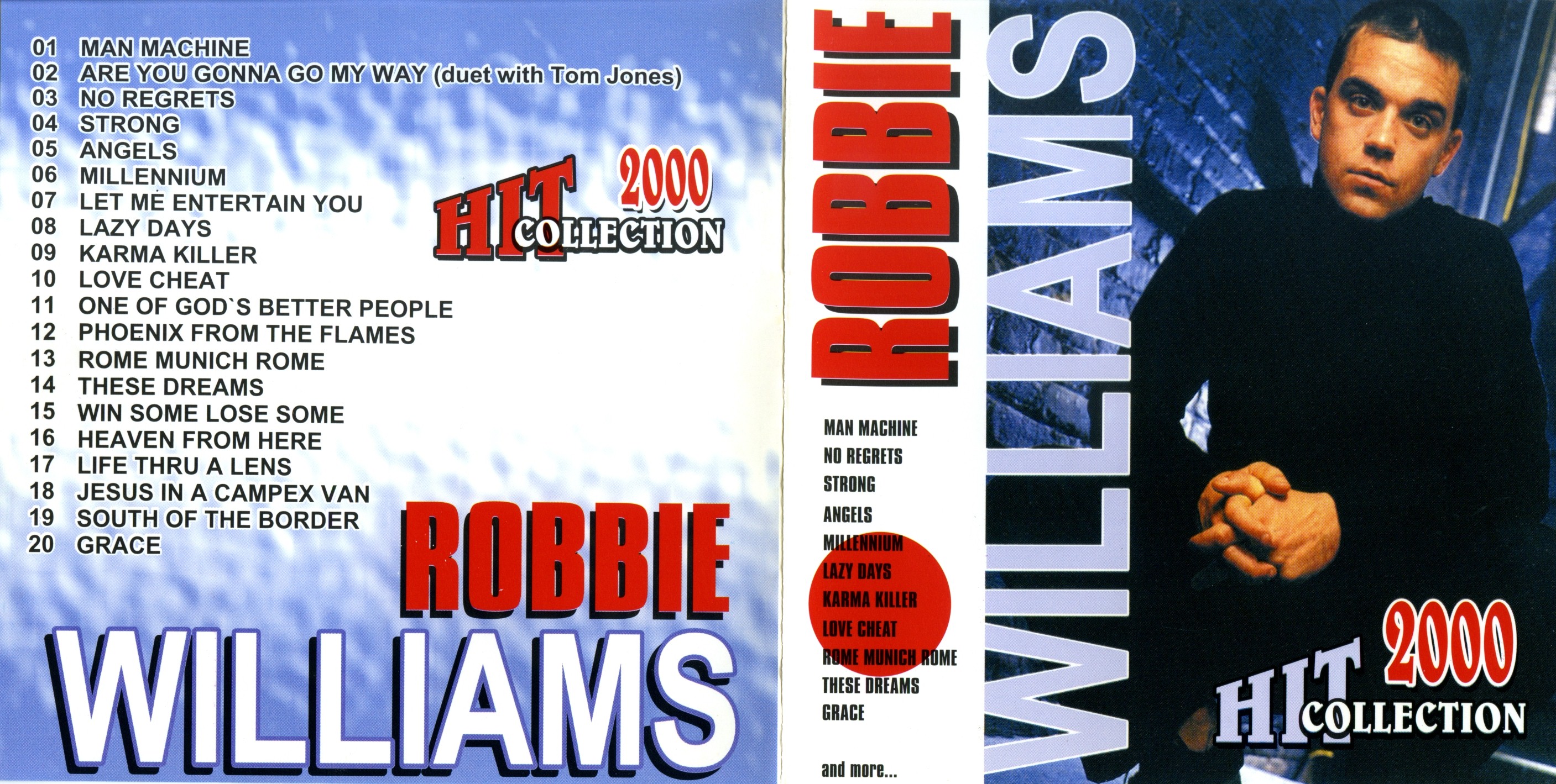 Robbie Williams  Hit Collection : Front + Inlay